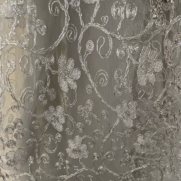 Silver Mac Duggal Evening Gown - Picture 12 of 12